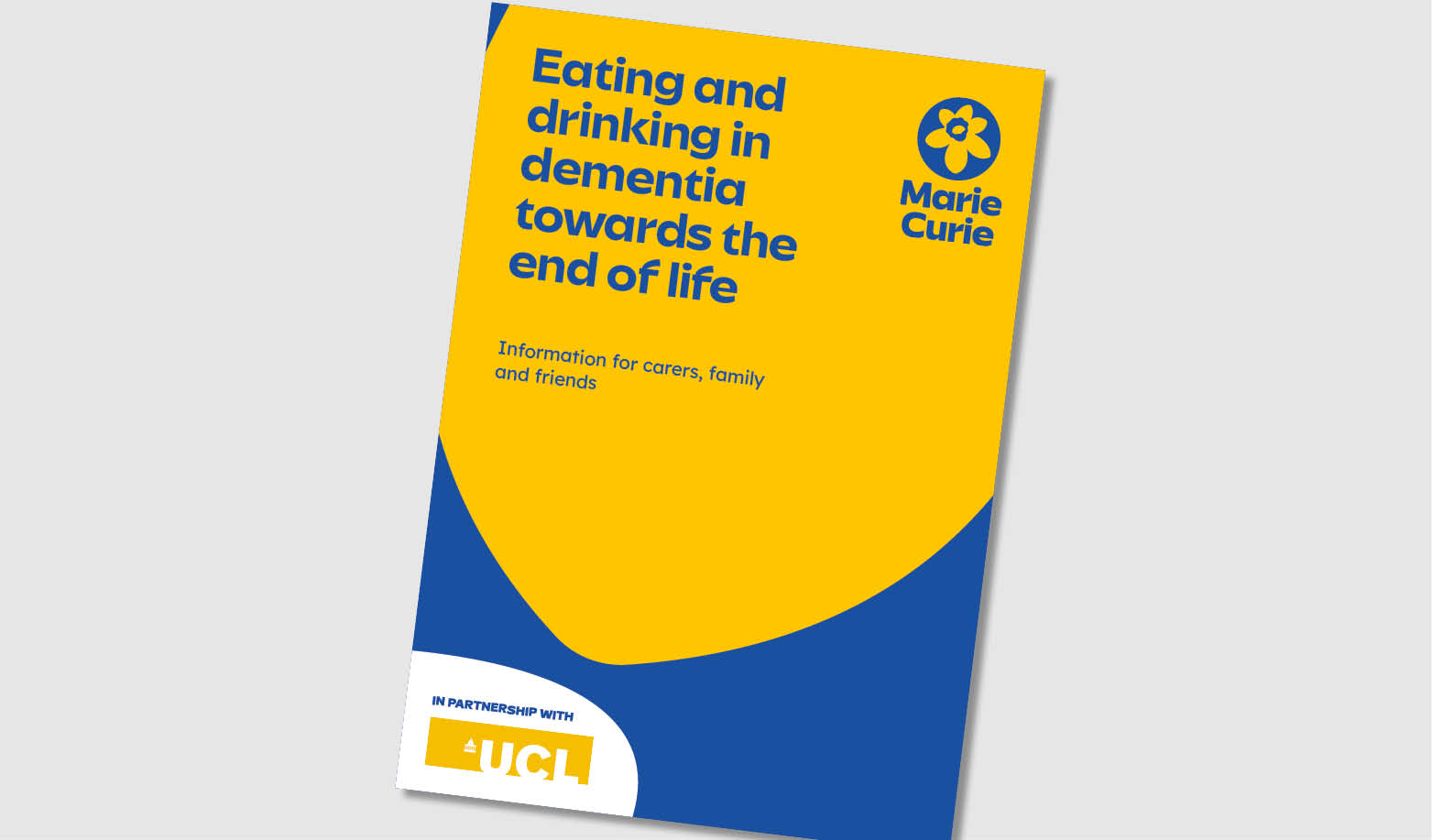 Eating and drinking in dementia