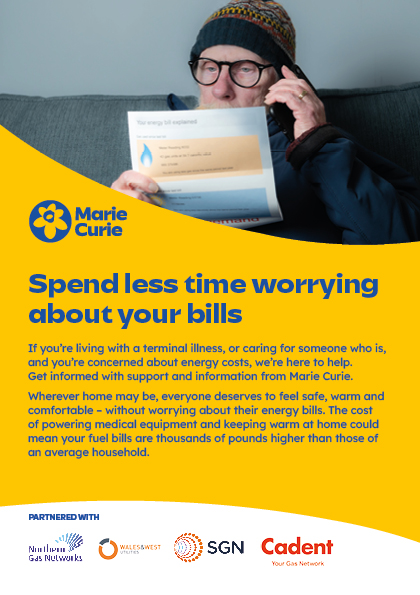 Publication image for energy support leaflet