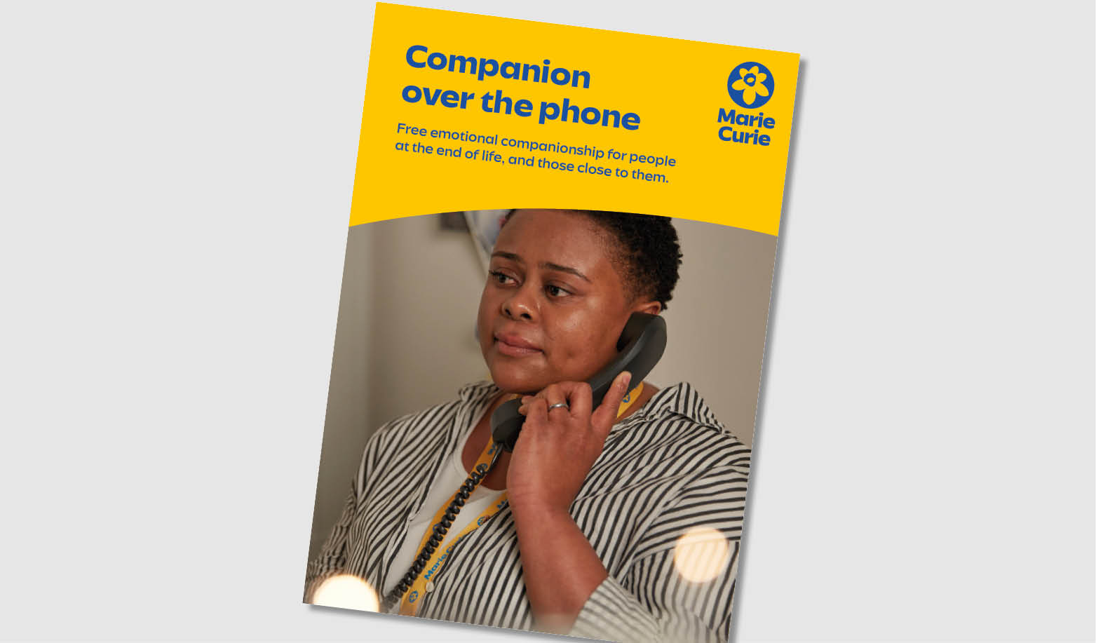 Companion over the phone leaflet